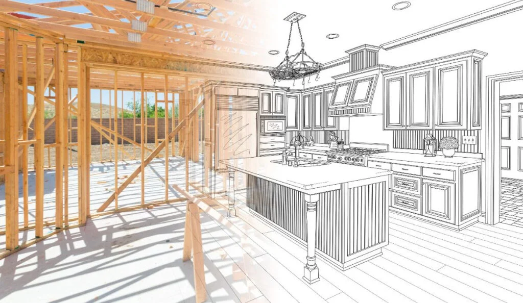 Detailed custom kitchen